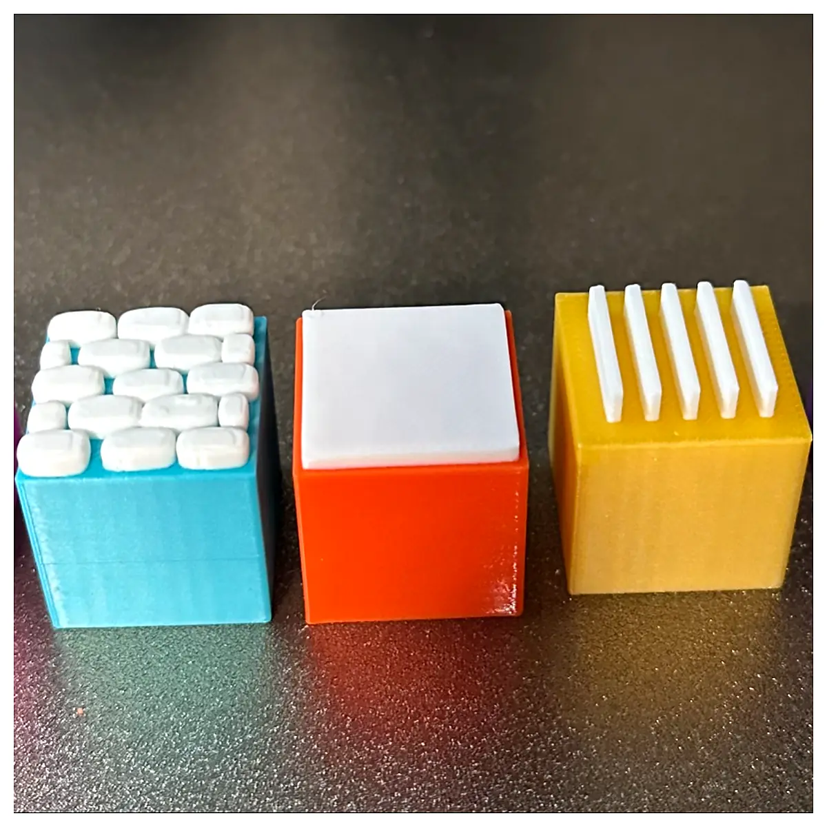 Sensory Cubes Tactile Toys Child Sensory Exploration Toy Parts Repair