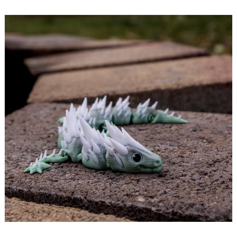 Multicolor Spiky Dragon Lizard Toy Vibrant Lizard Accessories Reptile Toys Lizard Patch Repair