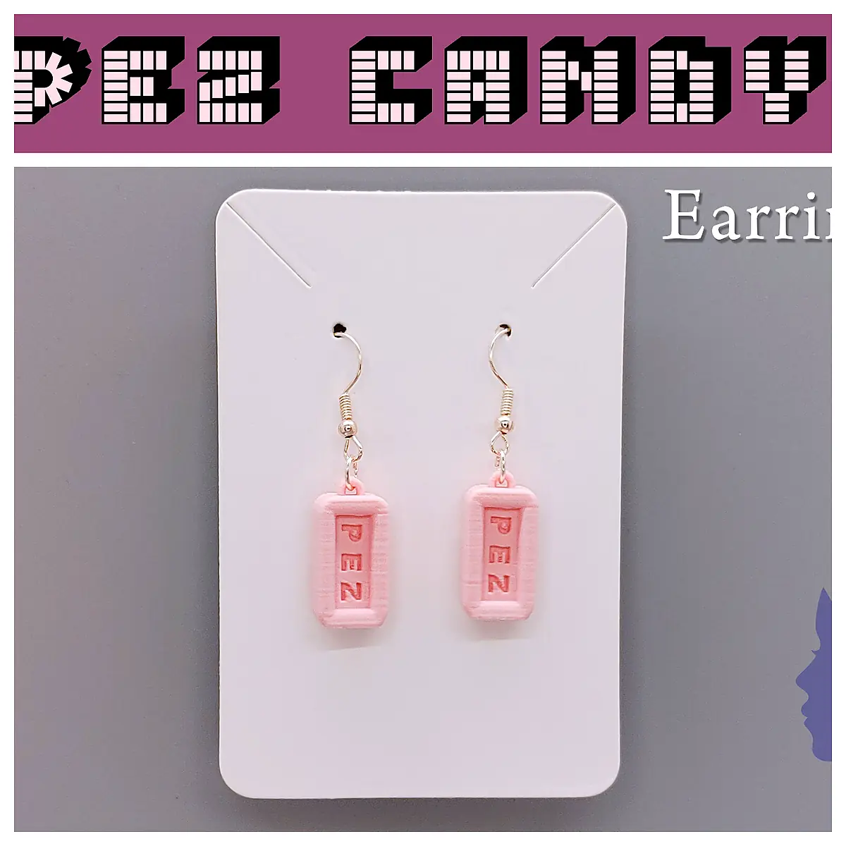 Pez Candy Earrings Wholesale Bulk Novelty Earrings Candy Studs Creative Decorations Pez Bracelet Snack Accessories