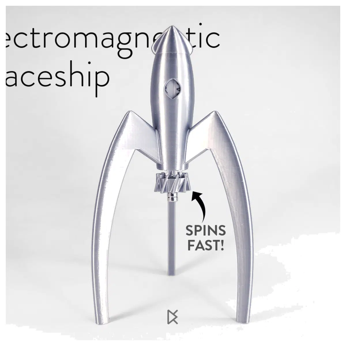 Electromagnetic Spaceship Model Sci Fi Spacecraft Galactic Exploration Toy Space Station Parts Science Education Collector s Item
