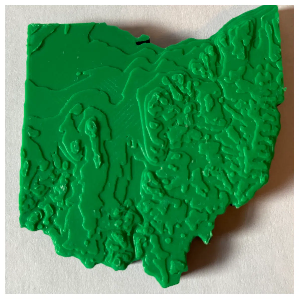 Ohio Topographical Map Detailed USGS Map Exploration Hiking Navigation Terrain Maps Region