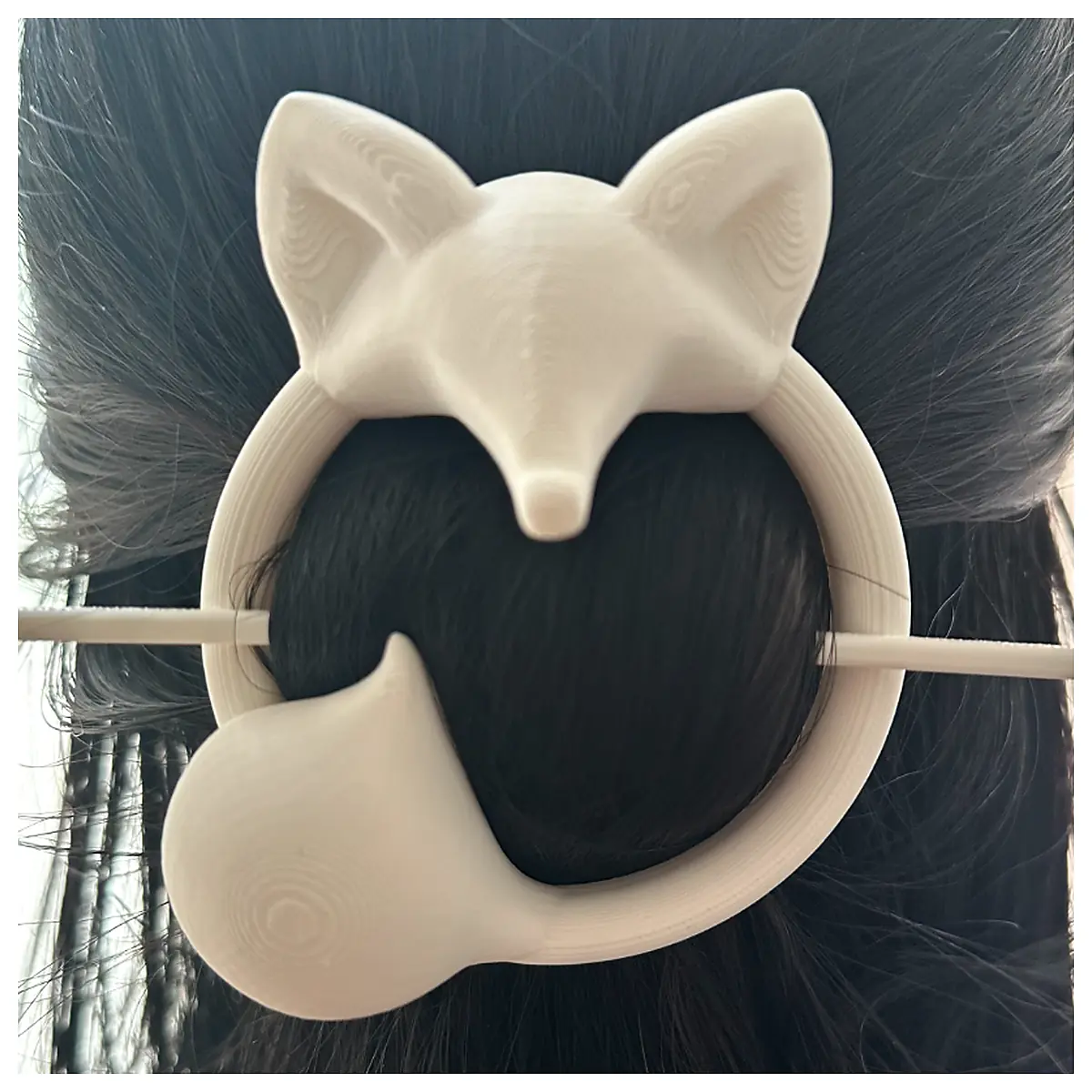 Fox Hair Pin Versatile Hair Accessory Decoration Elegant Party Festival Hairpiece Fox Ears