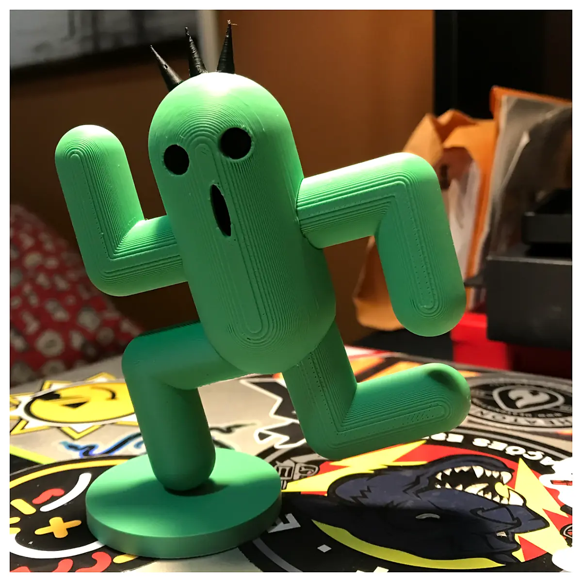 Cactuar Figure Collectible Model Action Figure Plush Toy Figure Collectible Model Figure