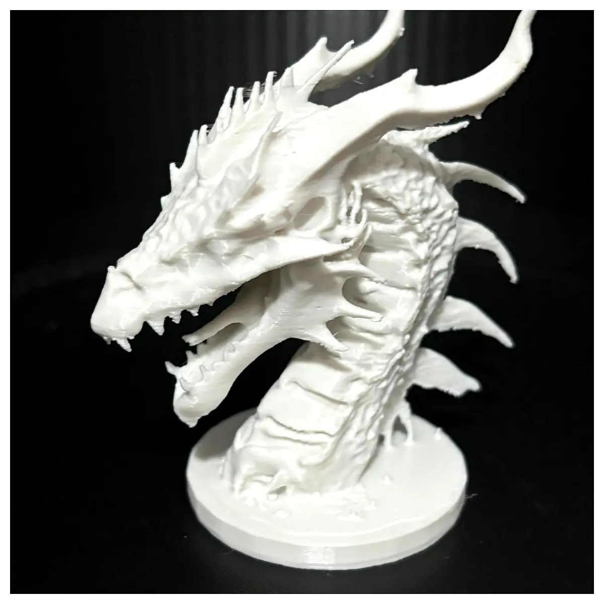 Dragon Head Model Realistic Decoration Collectible Toy Figure Simulation Dragon Head Dragon Head