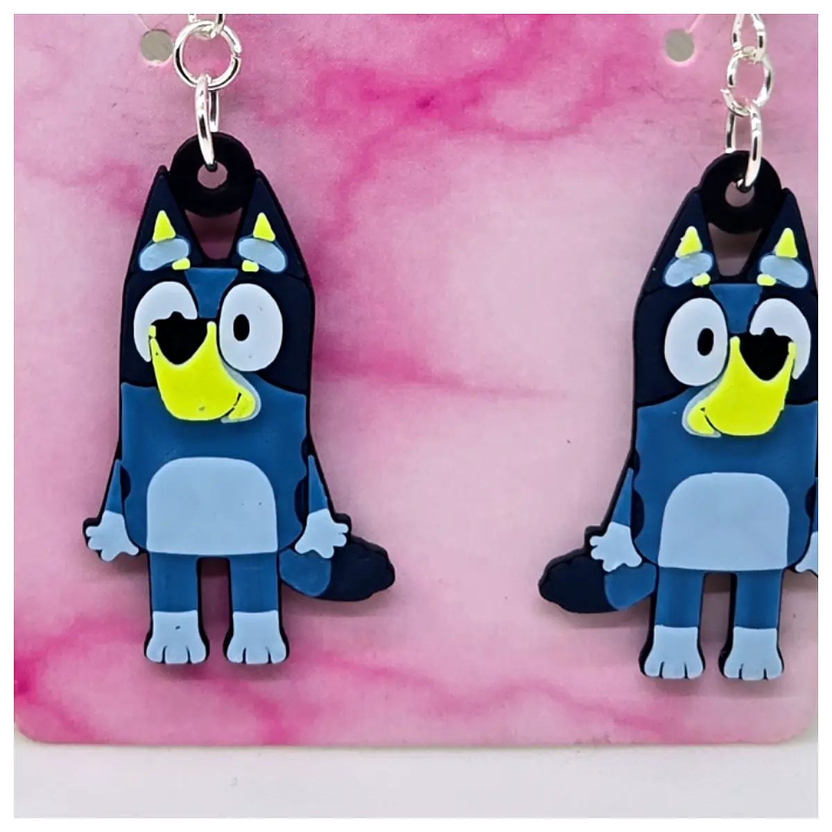 Bluey Earrings Bluey Inspired Earrings Kids Jewelry Bluey Accessories Bluey Fan Gift