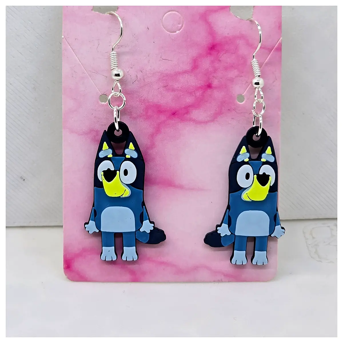 Bluey Earrings Bluey Inspired Earrings Kids Jewelry Bluey Accessories Bluey Fan Gift