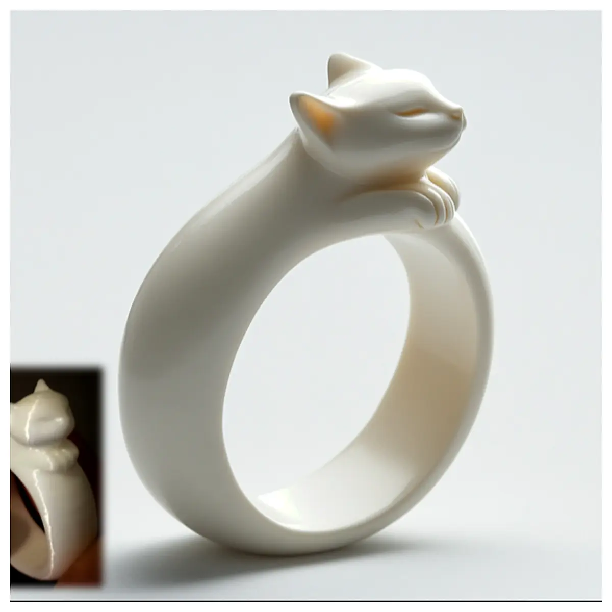 Cat Ring Feline Jewelry Pet Accessories Repair Parts Animal Accessories Replacement