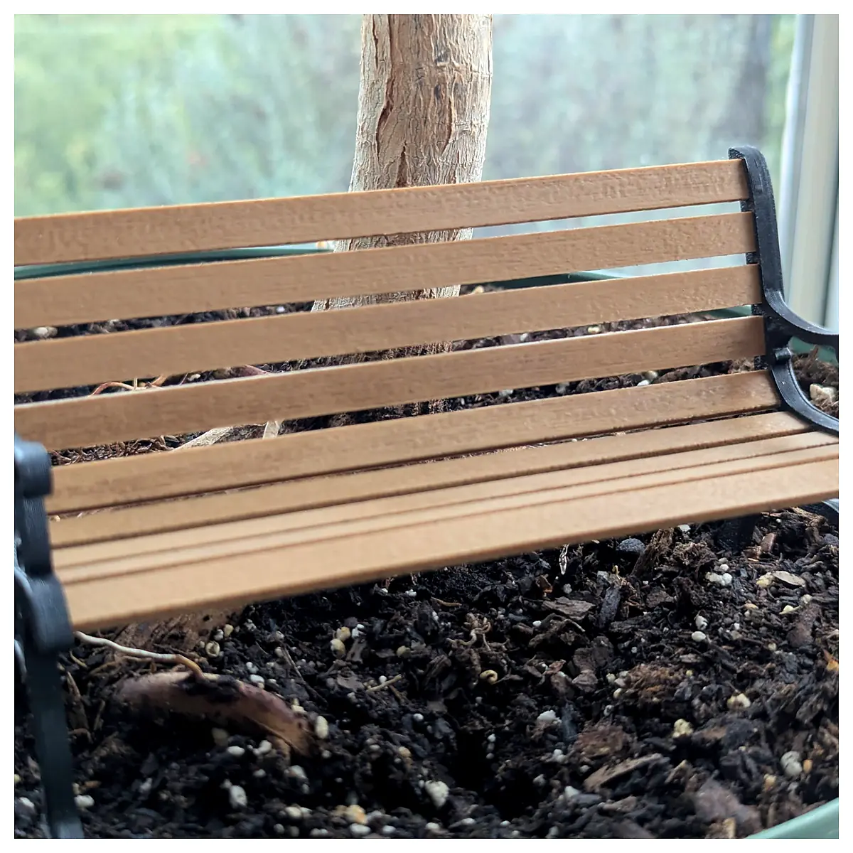 Park Bench 110 Scale Wood Outdoor Seating Replacement Parts Repair