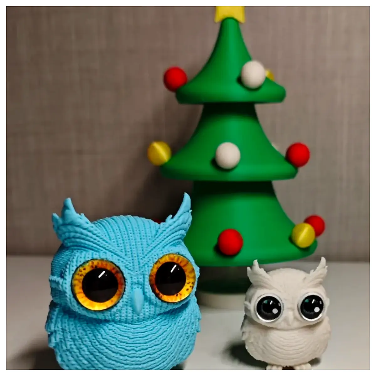 Knitted Owl Eyes Biomimicry Eyes Owl Eye Parts Eye Repair Accessories