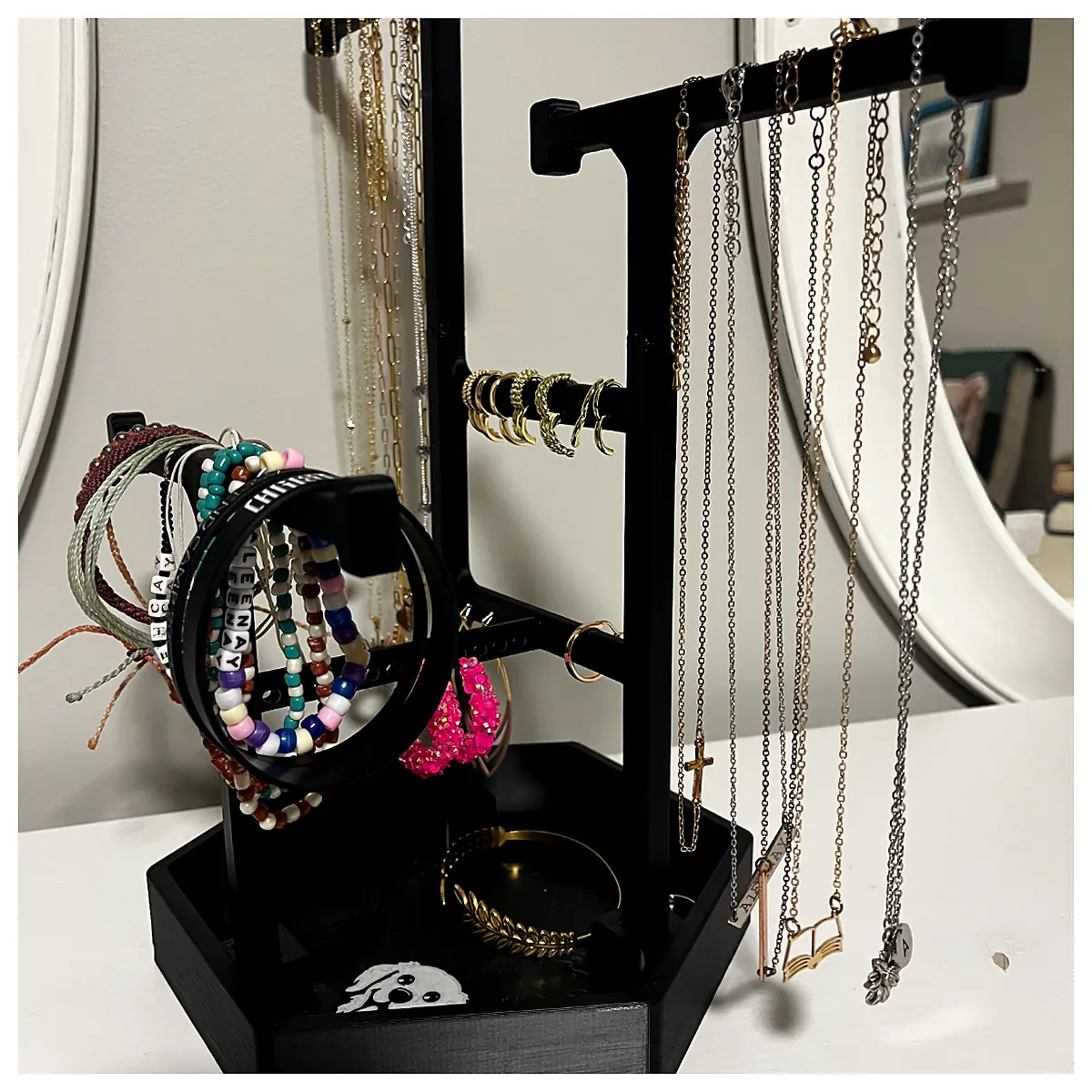 Jewelry Display Stand Multi Purpose Jewelry Counter Display Cases Shelving Units Showcase