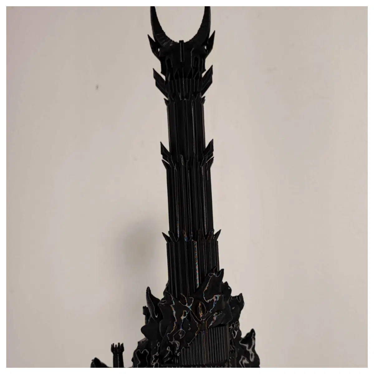 Bigger Sauron Tower for Barad Dr The Dark Tower Epic Model Lord of the Rings Decor Collectible Display Piece Tabletop Scene Accessory Fantasy Prop