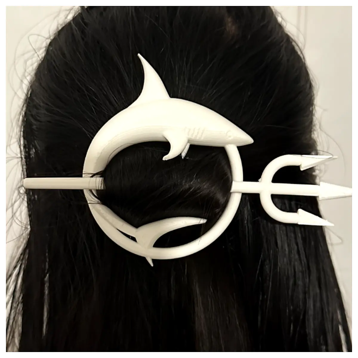Shark Hair Pins Variety Styles Ocean Waves Styling Decoration Shark Fin Clips