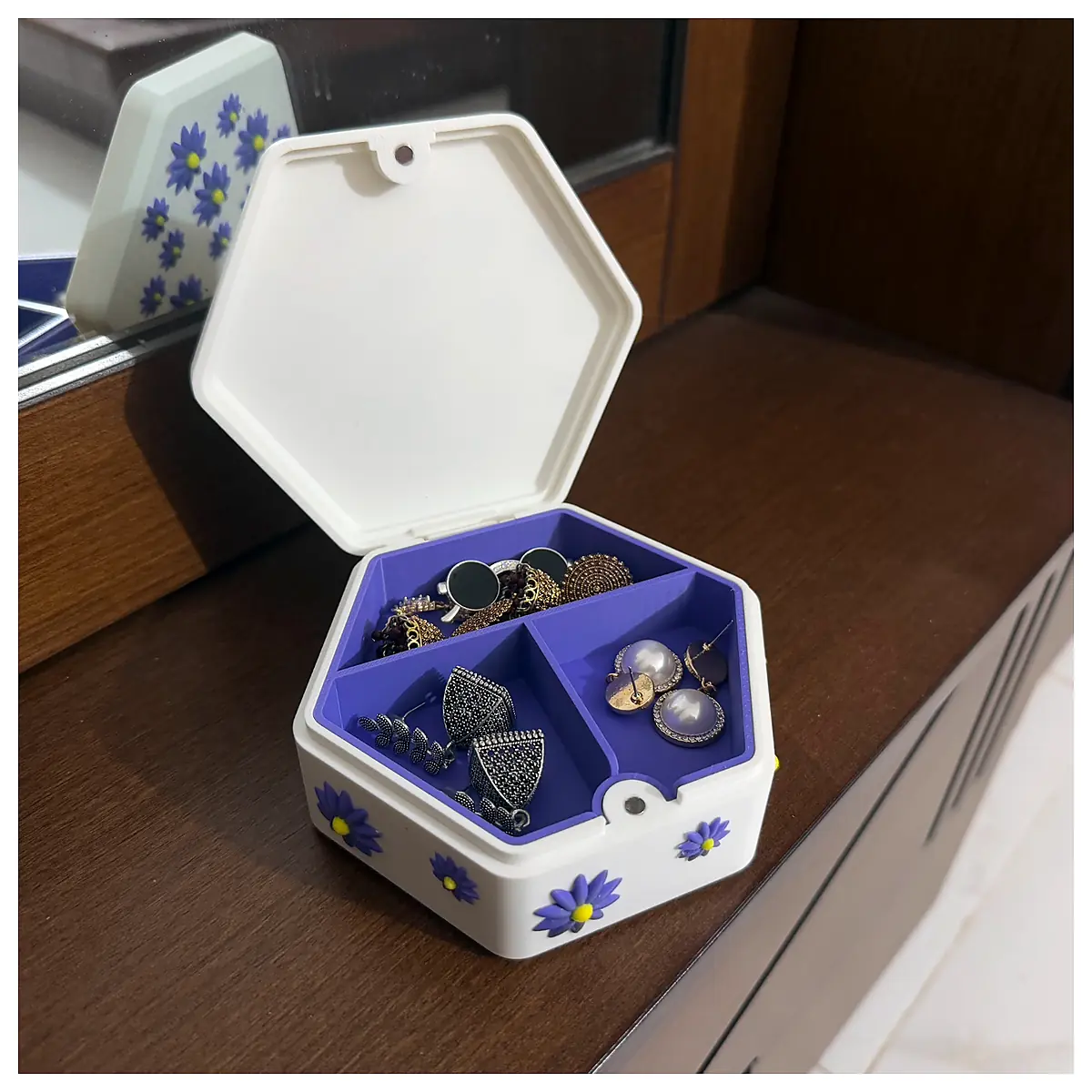 Jewelry Box Universal Box Storage Container Decorative Accessories Repair Parts