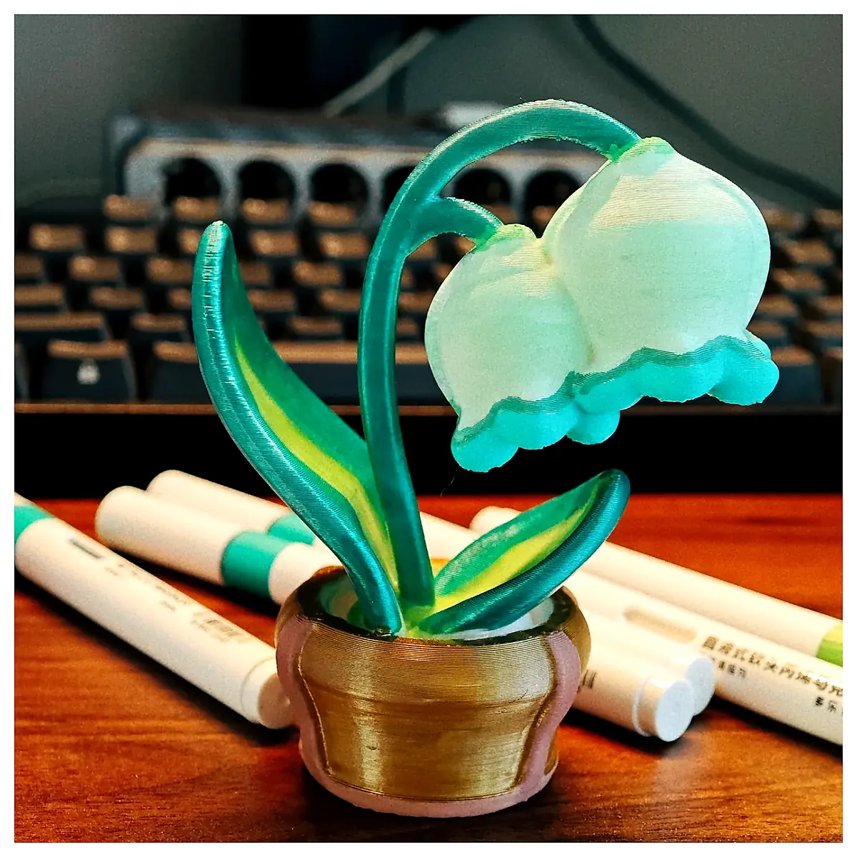 Lily of the Valley Decoration Farm Decor Succulents Potted Plants Universal Flower Decoration