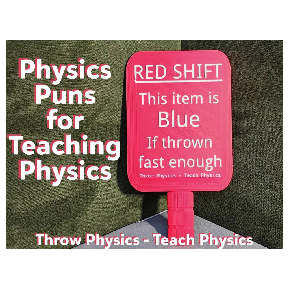 Red Shift Teaching Tool Physics Toy Science Experiment Fun Education Interactive Learning