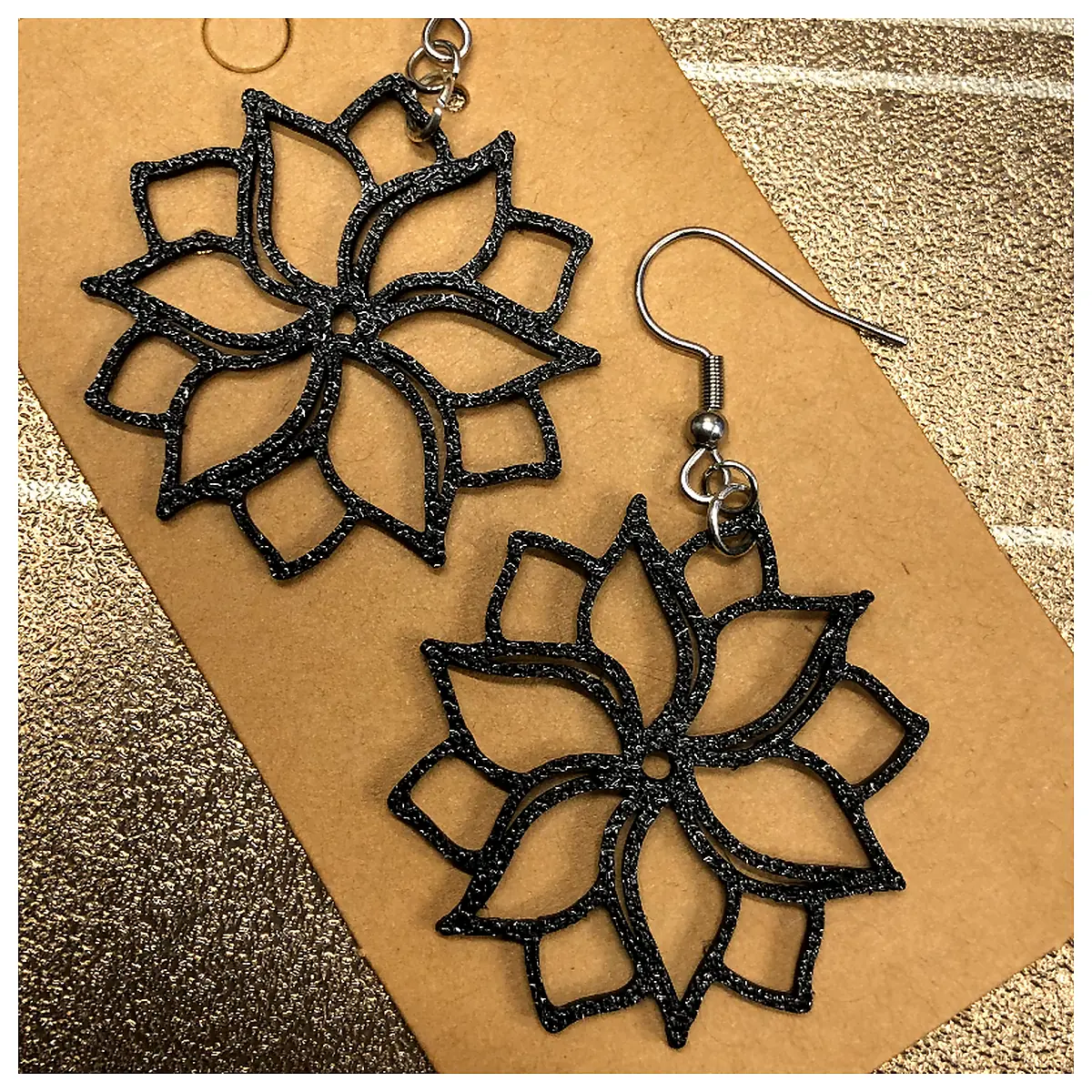 Flower Earrings Jewelry Women Decorative Floral Earrings Flower Accessories Her Elegant Flower Earrings