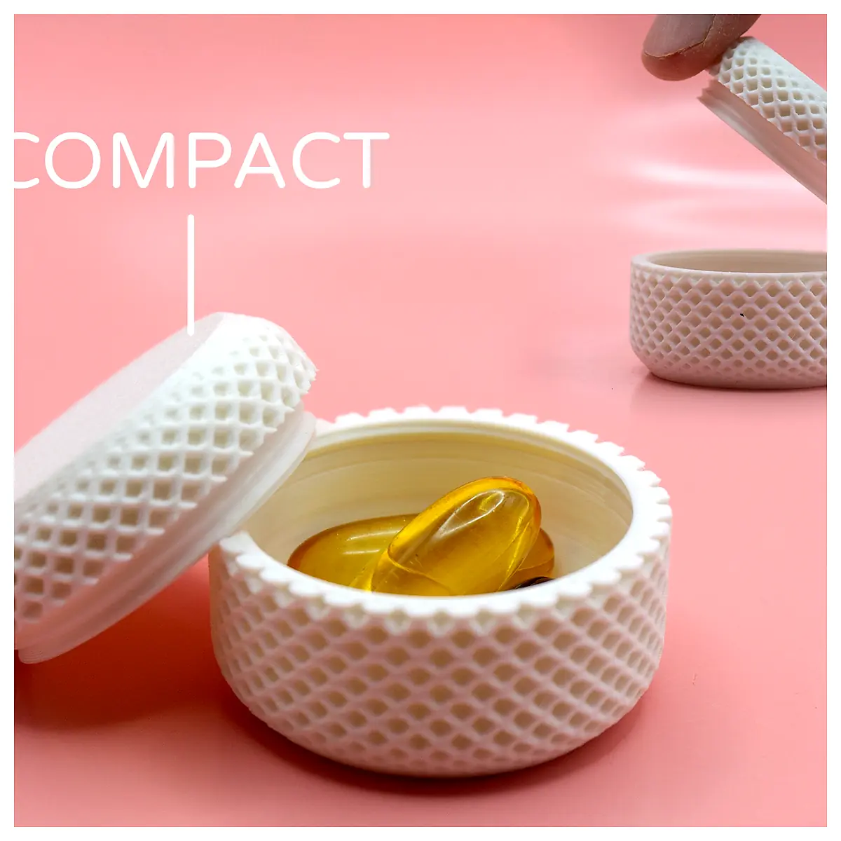 Travel Pill Container Multi Purpose Travel Pill Case Medication Organizer Portable Travel Case Supplement Holder