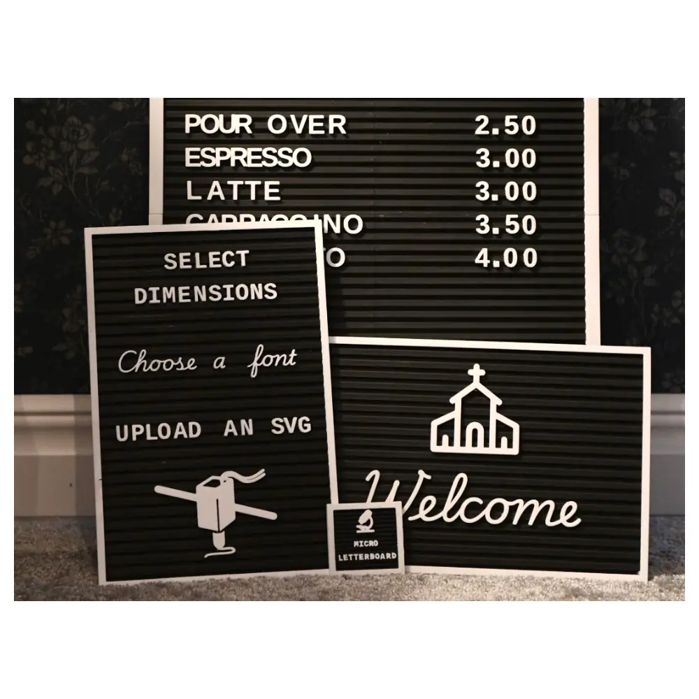 Letter Board Maker Sign Board Maker Signage Maker Advertising Boards Manufacturer Wholesale