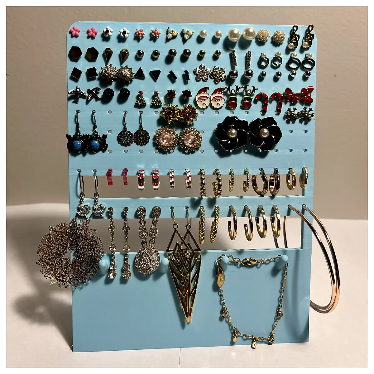 Ear Ring Tree Holder Organizer Jewelry Display Stand Parts Accessories Hanging Organizer Creative Decoration