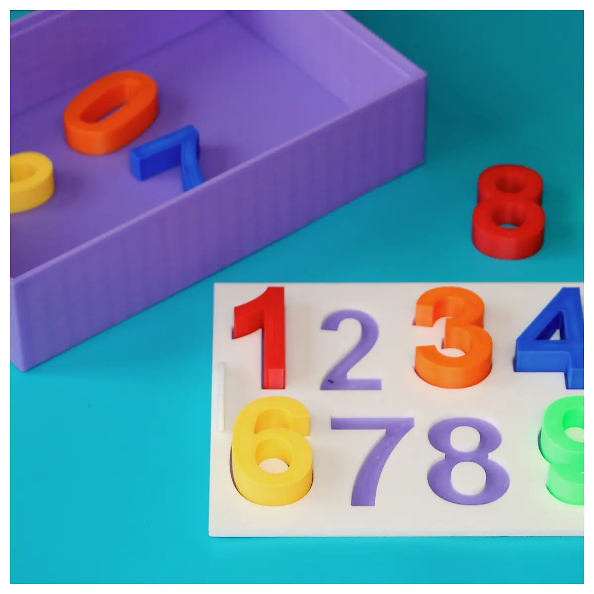 Kids Number Puzzle Learning Toys Number Games Puzzle Pieces Educational Toys Brain Teaser