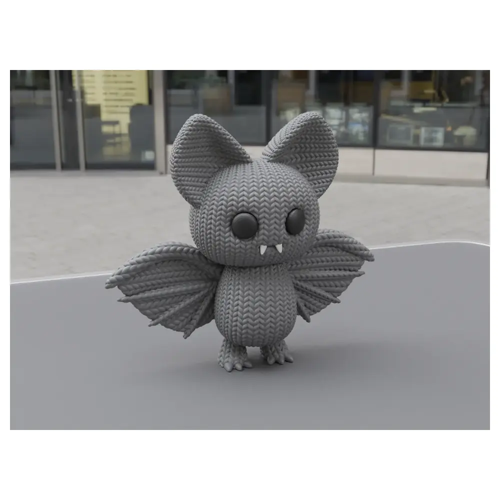 Plush Bat Toy Soft Bat Animal Plushie Bat Pet Bat Toy Knitted Bat Plush
