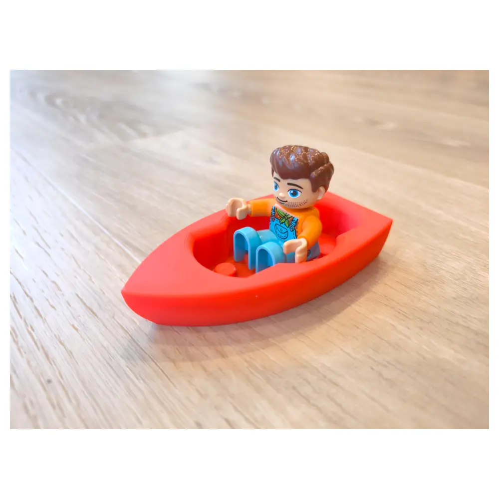Small Boat DUPLO Toy Universal Kids Boat Parts Repair Accessories Play Boat Fun