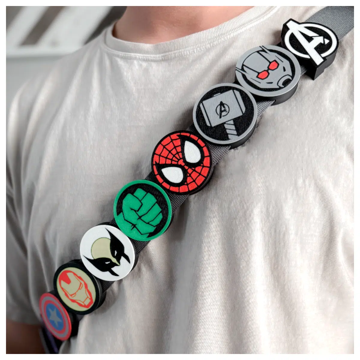 Avengers Charm Set Multi Functional Alloy Bracelet Charms Character Accessories Collectible Gifts