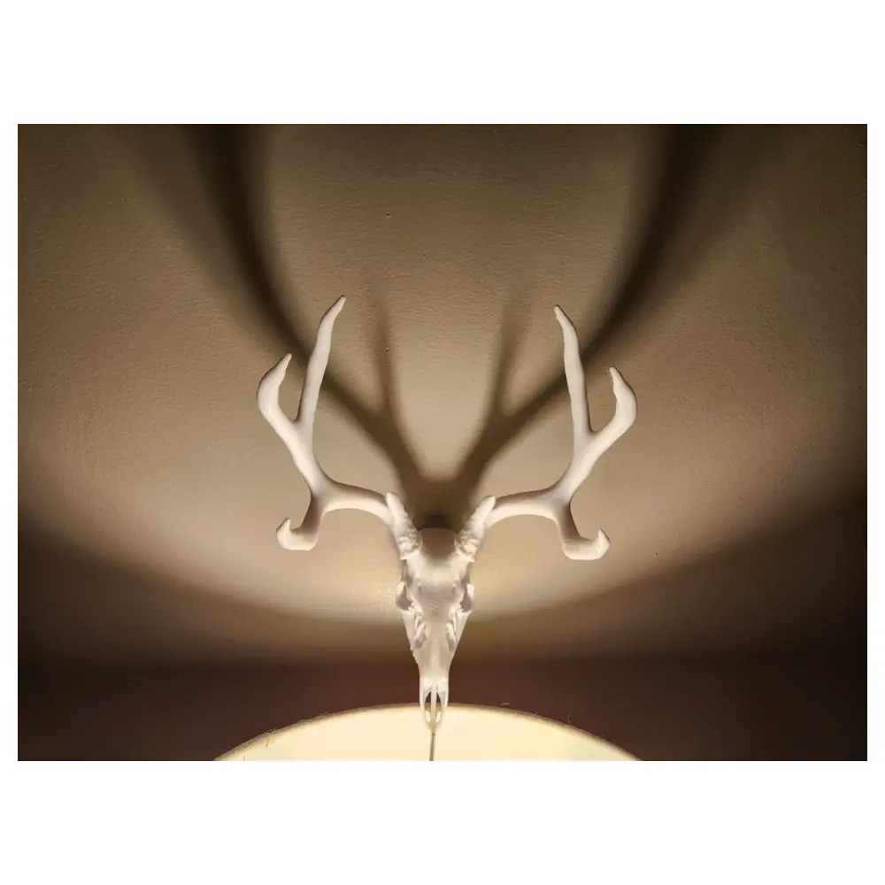Deer Skull Decor Hunting Trophy Skull Skeleton Display Mount Collectible