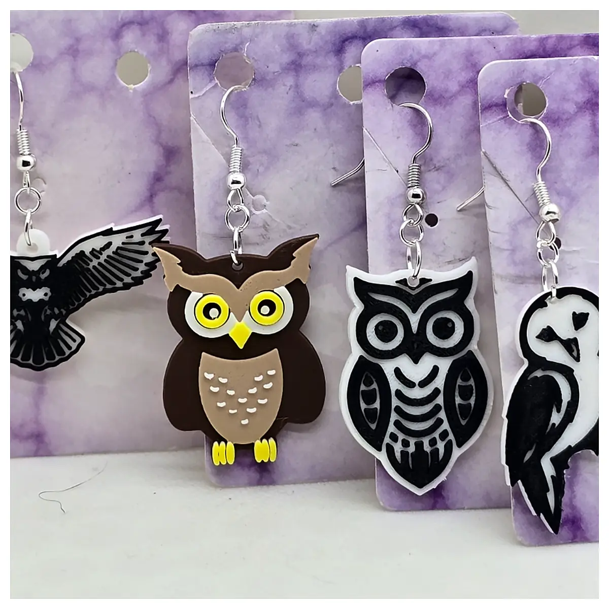 Owl Earrings Universal Bird Jewelry Repair Parts Decoration Accessories
