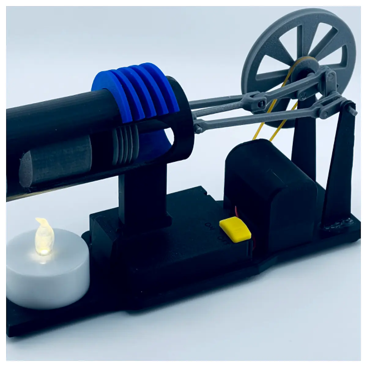 Stirling Engine Model Mechanical Model Repair Parts Building Toys