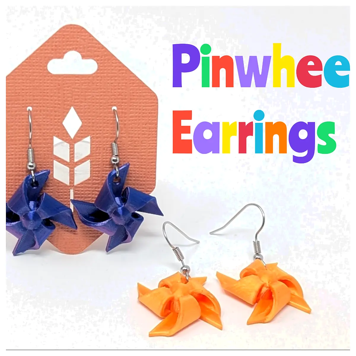 Pinwheel Earrings Decorative Earrings Jewelry Repair Parts Universal Accessories Replacement