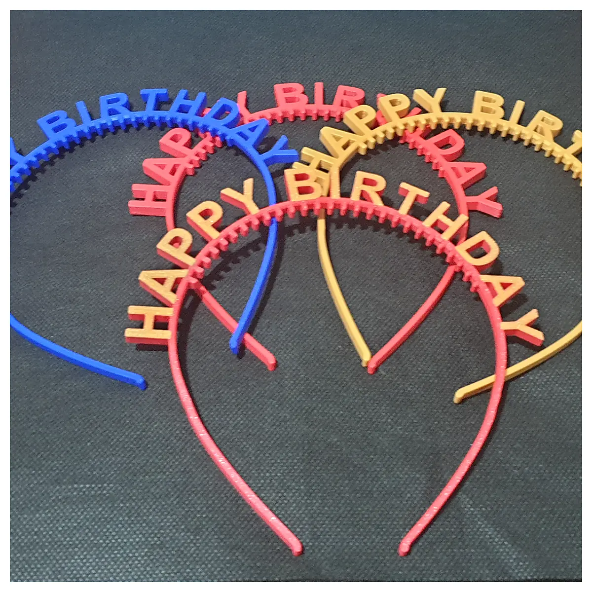 Birthday Headband Single or 2 s Party Decoration Gift Accessory Birthday Decoration