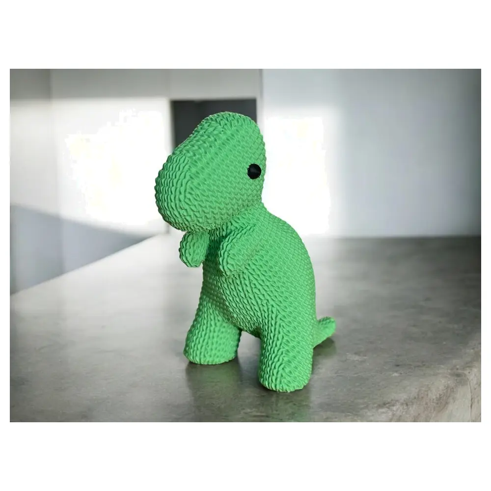 Cute Knitted T Rex Plush Toy Dinosaur Gift Kids Novelty Dino Accessory Knitting Dinosaur Parts