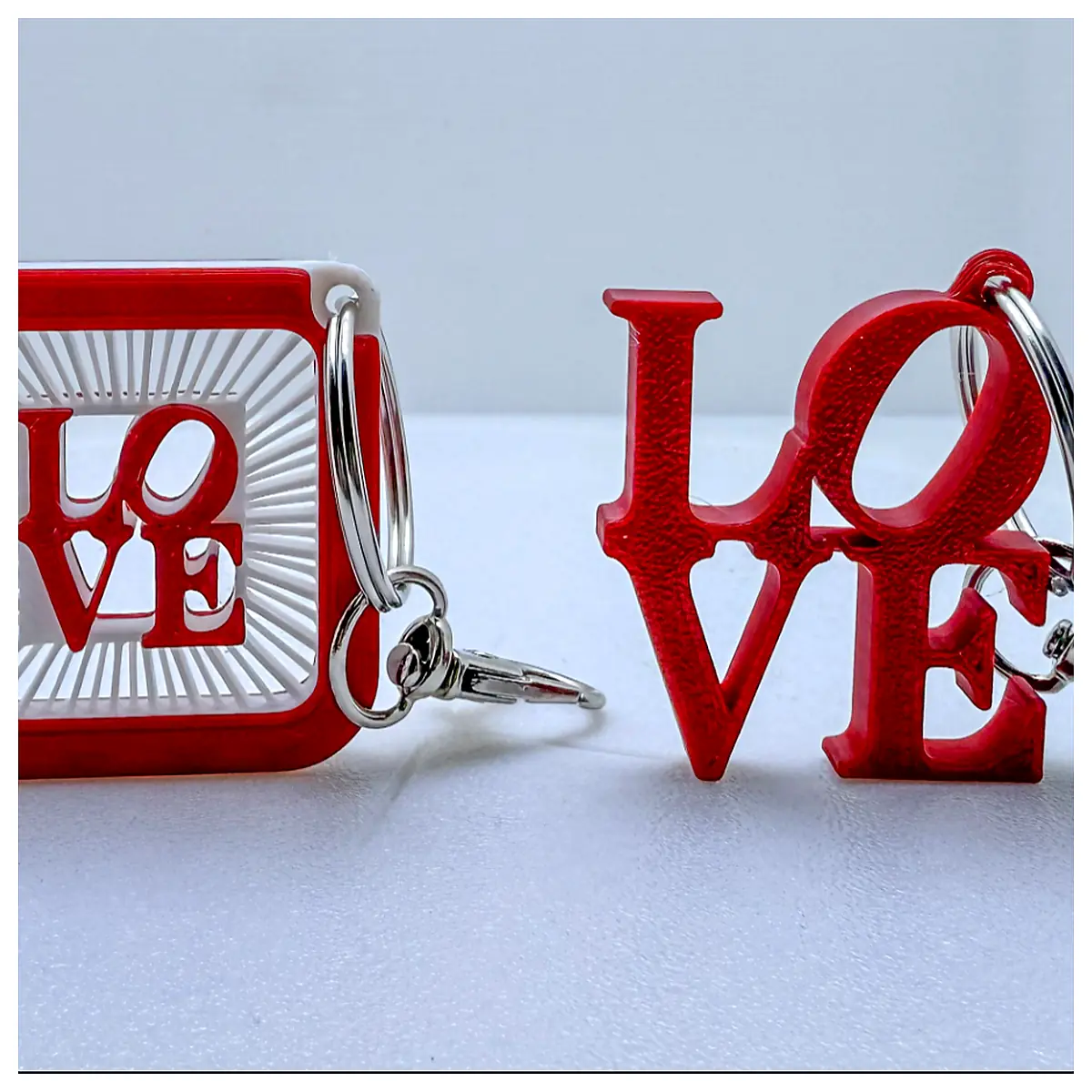 Valentine s Day Keychain Romantic Gift Memorial Keepsake Love Anniversary Decoration