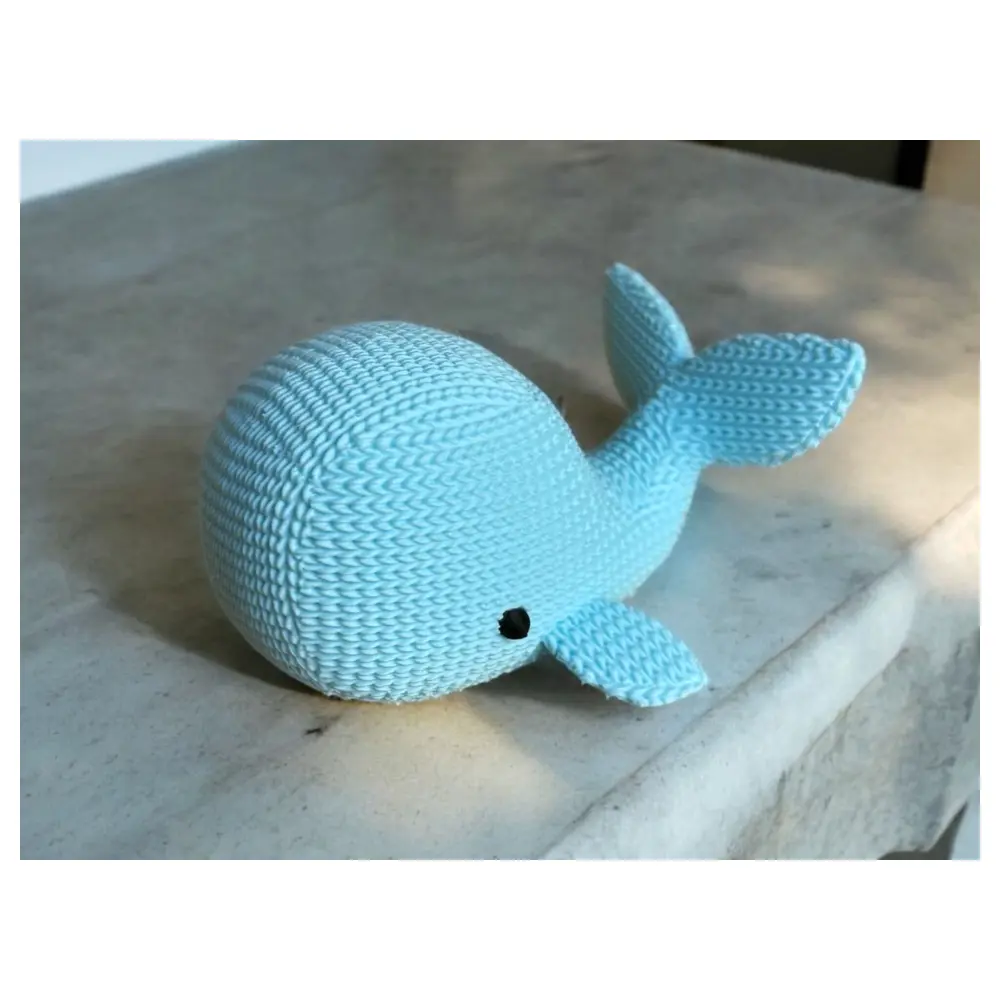 Knitted Whale Plush Toy Cute Baby Gift Children s Toy Replacement Parts Repair