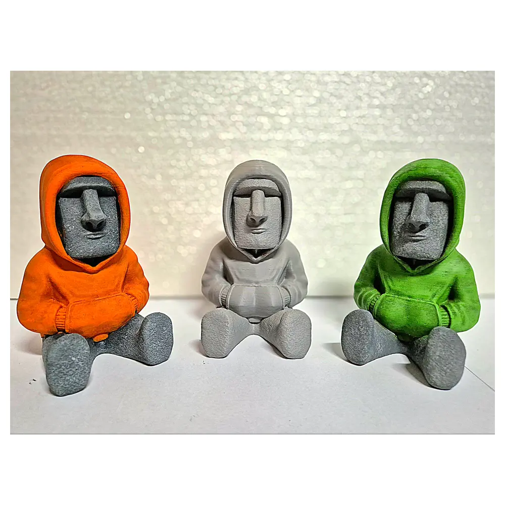 Moai Hoodie Activewear Unisex Sweatshirt Running Fitness Casual Sportswear Bulk Supply