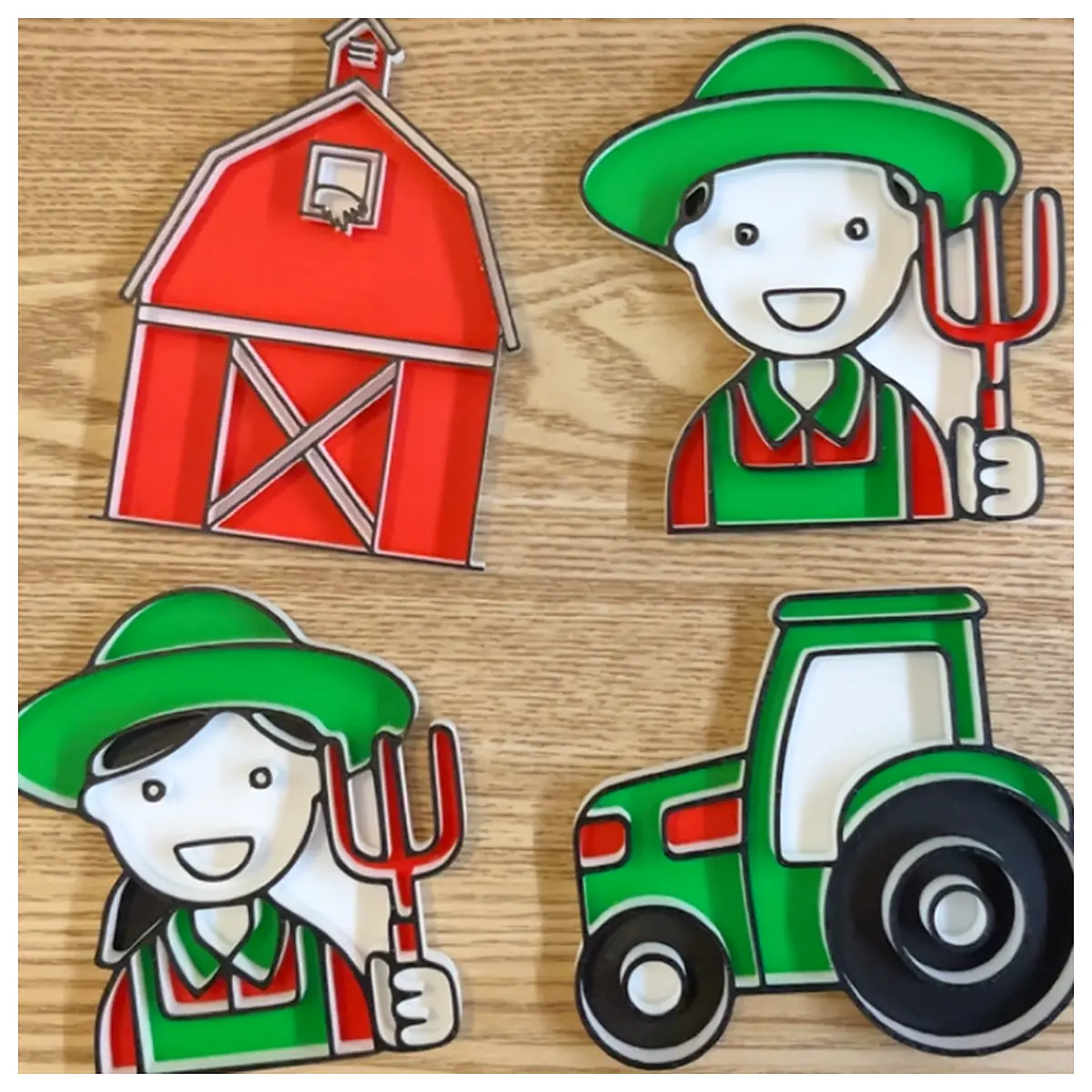 Sensory Play Farm Toys Kids Explore Learn Creative Activities Sensory Development Tactile Toys