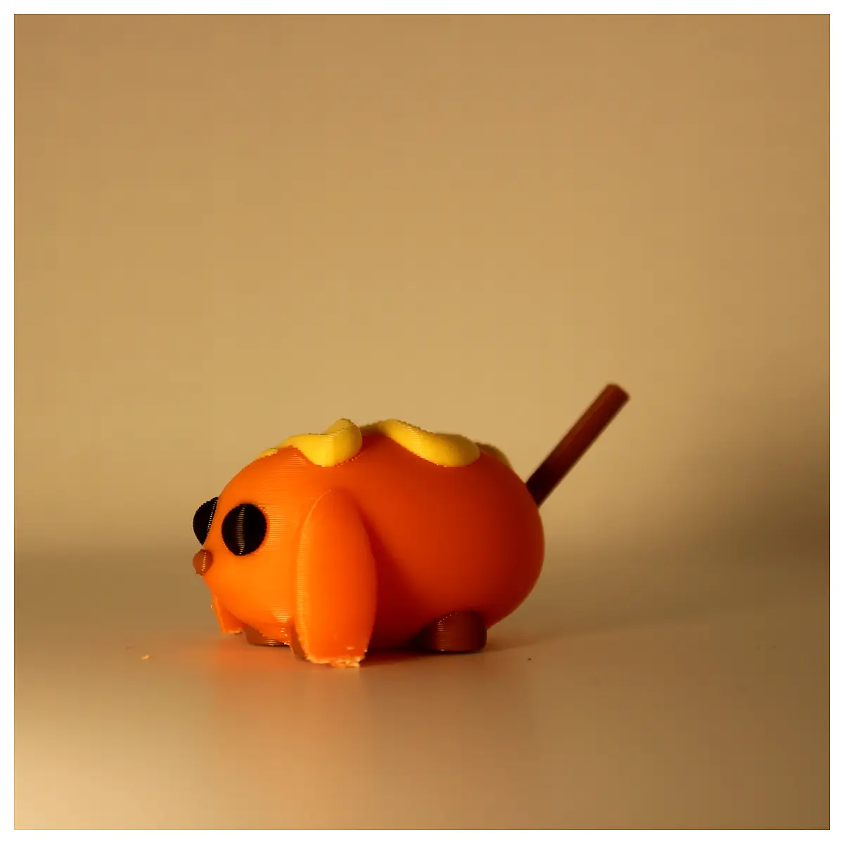 Adorable Corn Dog Toy Single Hand Painted Pet Accessories Universal Parts Replacement Options