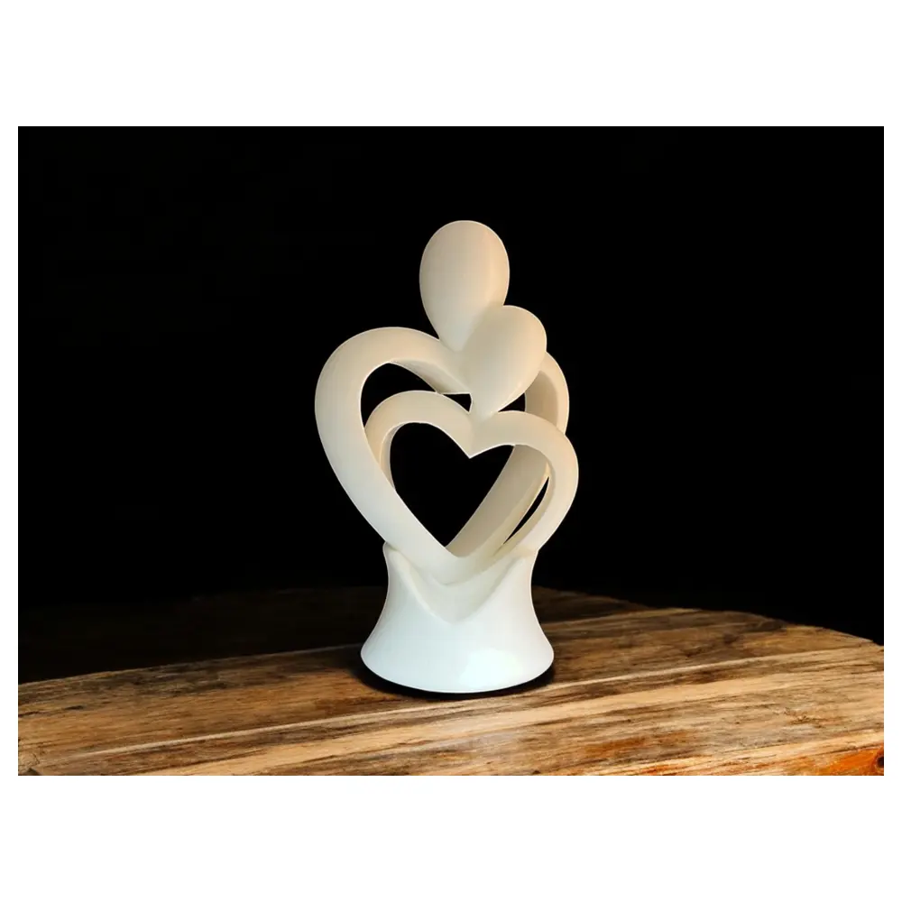 Lovers Sculpture Gift Valentines Day Romance Art Figure Sculpture Memorial Gift Romantic Present