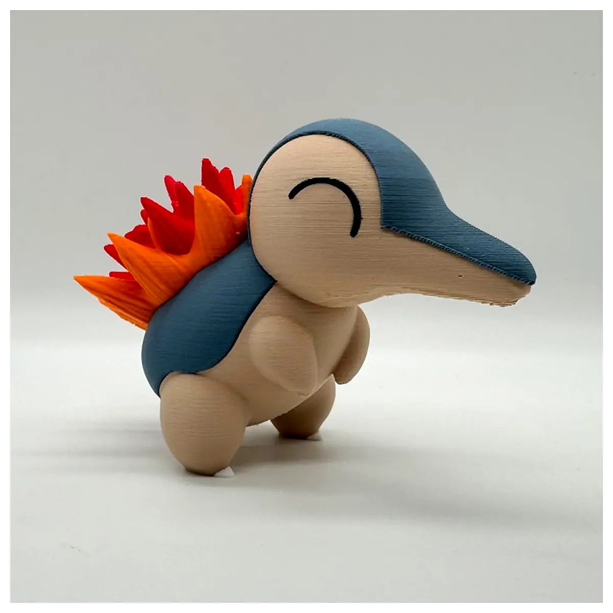 Cyndaquil Multicolor Plush Toy Evolution Figure Starter Parts Repair Accessories