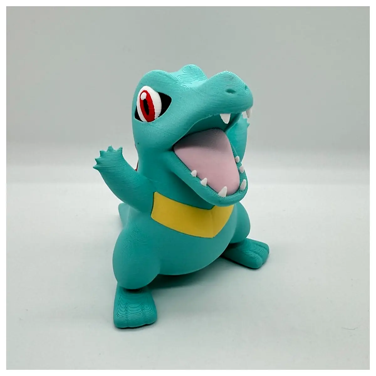 Multicolor Totodile Plush Toy Wholesale ful Water Dragon Model Kids Toys Wholesale Totodile Parts Doll Toy Bulk