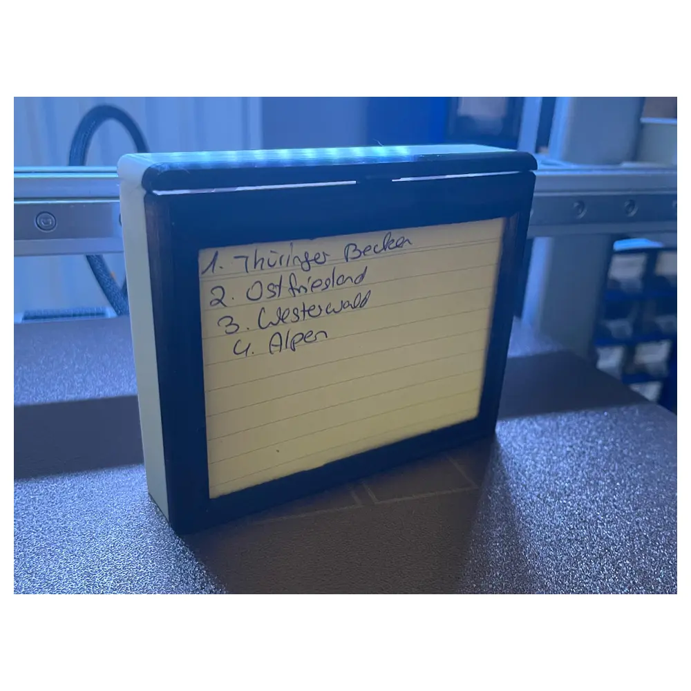 XL Index Card Box Storage Cards Organizer File Management Record Keeping Desk Organization