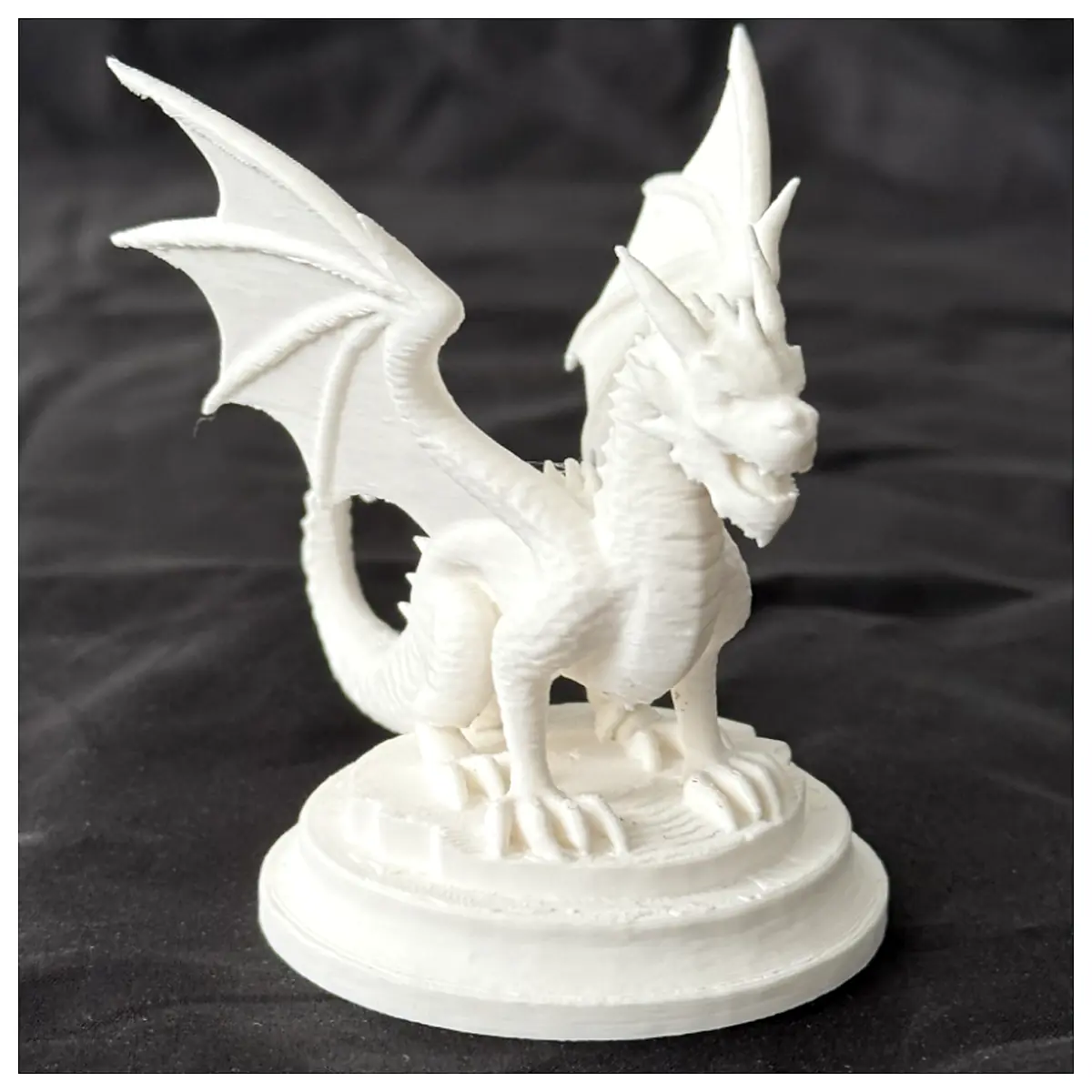 Fat Dragon Figurine Collectible Statue Display Decor Replacement Parts Repair Patch