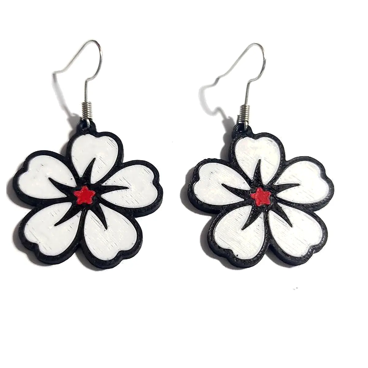Midnight Blossom Earrings Evening Earrings Women Elegant Sparkle Jewelry Replacement Parts