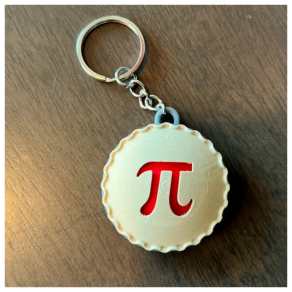 Pi Day Pie Math Keychain Geometry Gift STEM Toy 3 14 Pi Calculation Fun