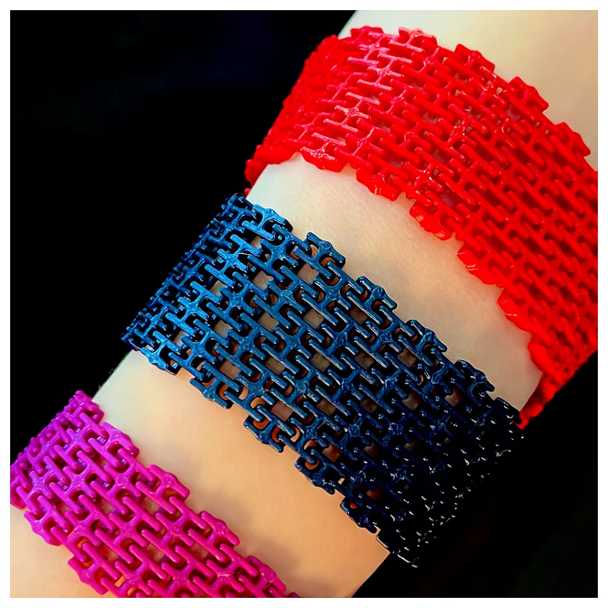 Chainmail Bracelets Armor Links Protective Jewelry Repair Parts Maintenance