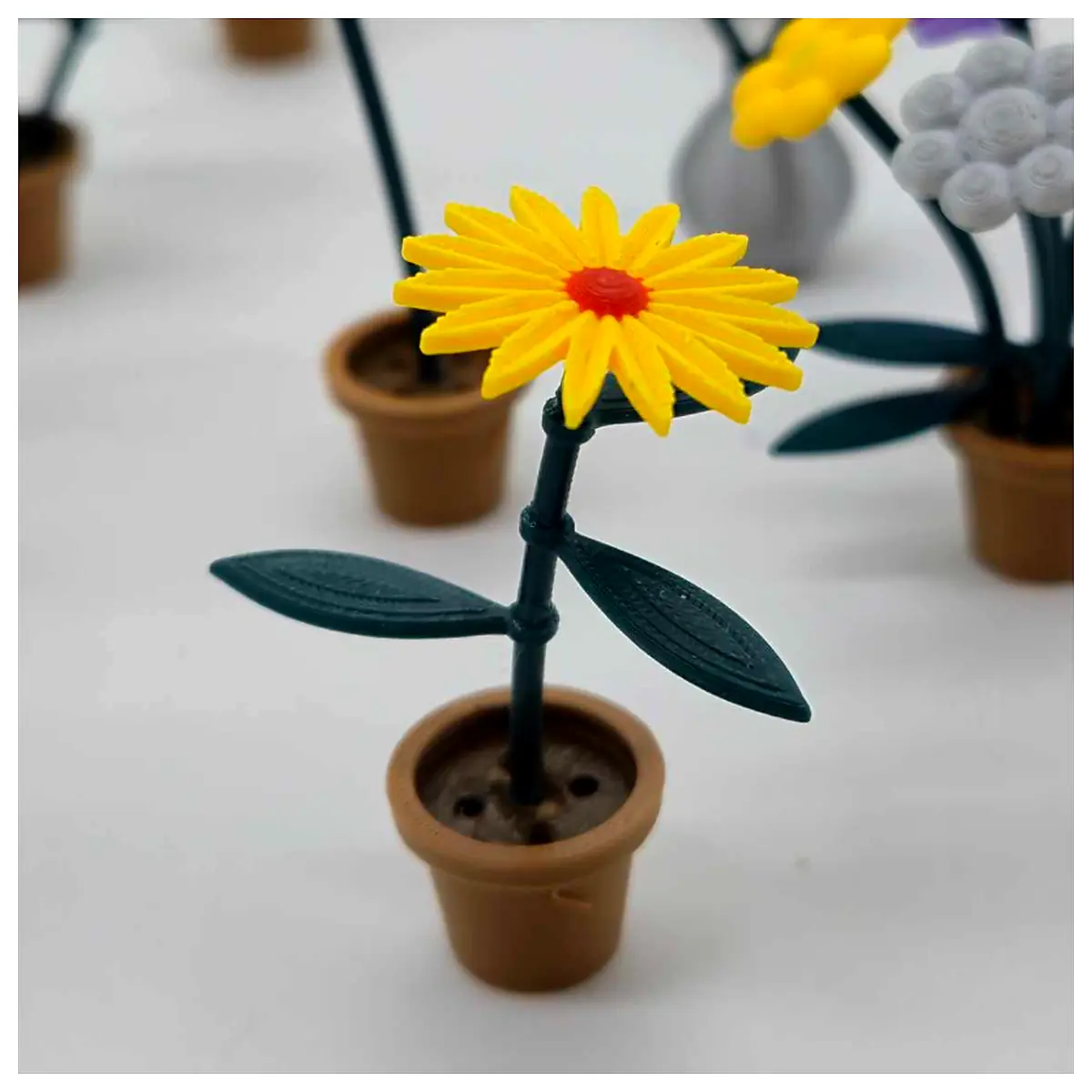 Tiny Blossom Plants Indoor Decor Small Flowers Plant Accessories Repair Parts Gardening