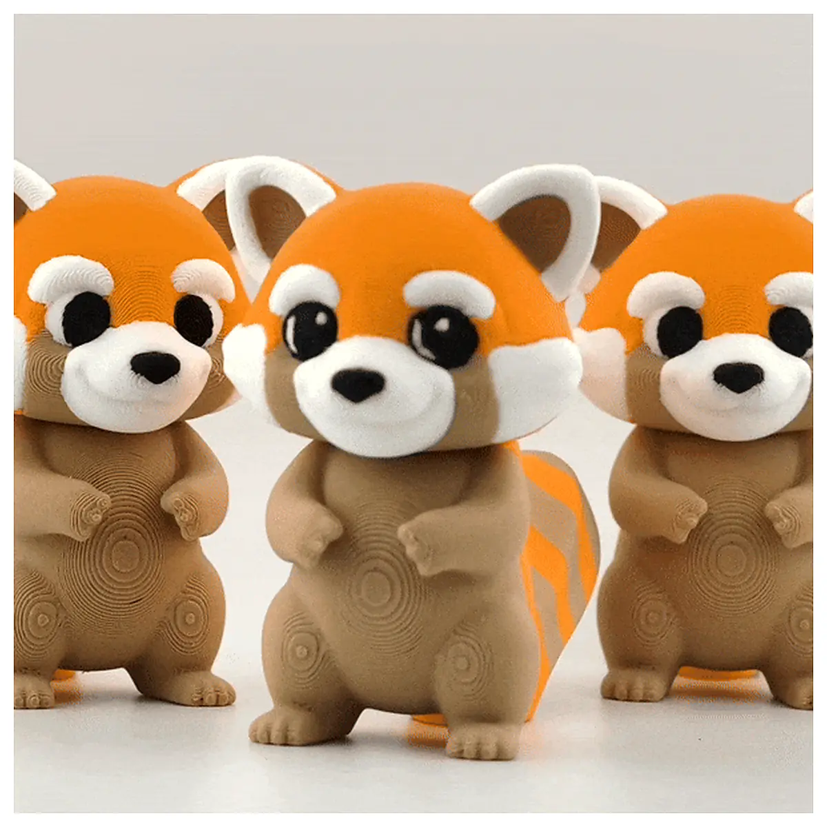 Red Panda Plush Toy Bouncy Balls Puzzle Toys Fun Gifts Kids Wholesale