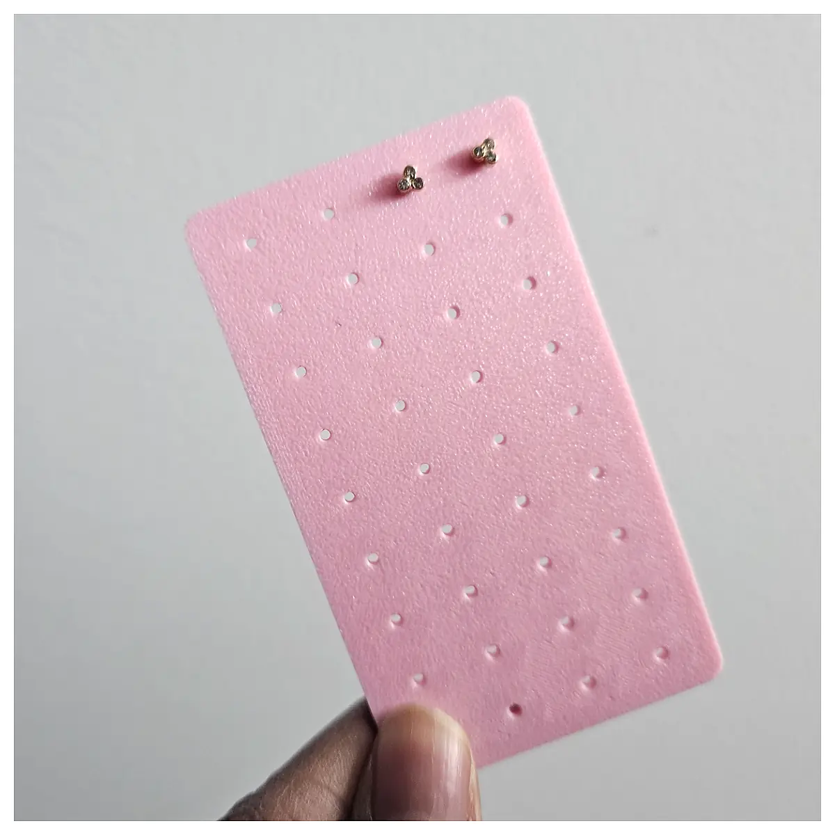 Travel Earring Holder 36 Hole Jewelry Organizer Display Case Storage Multi Slot Hanging Accessory Decor