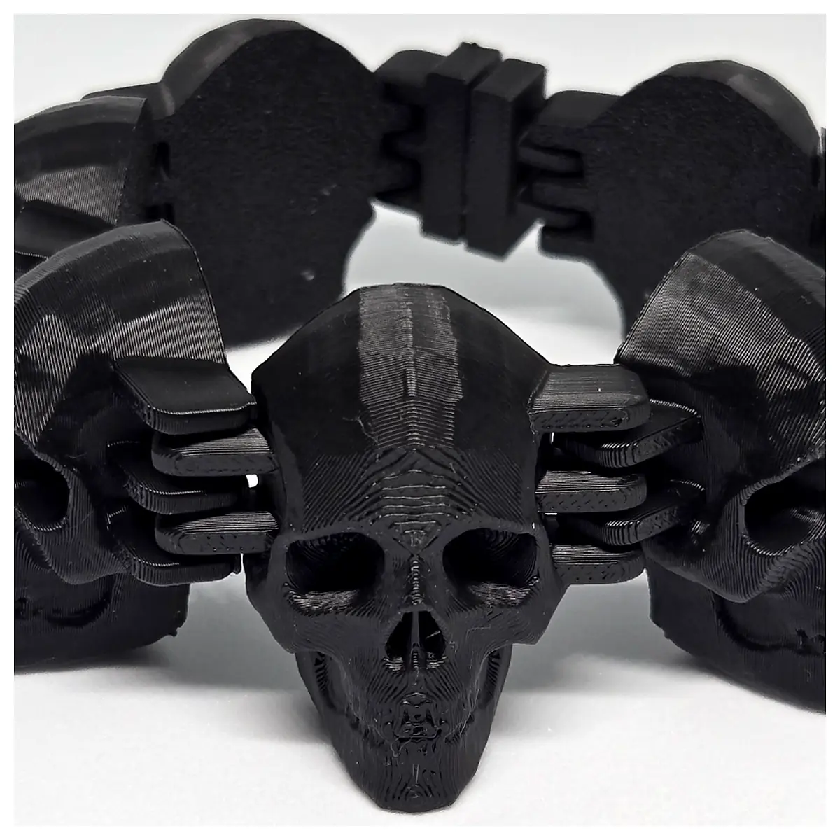 Gothic Bracelets Skull Jewelry Black Bracelets Bone Necklaces Personality Accessories Parts